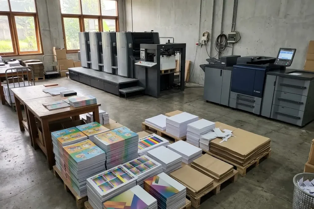 Perbandingan mesin offset printing dan digital printing untuk kebutuhan cetak